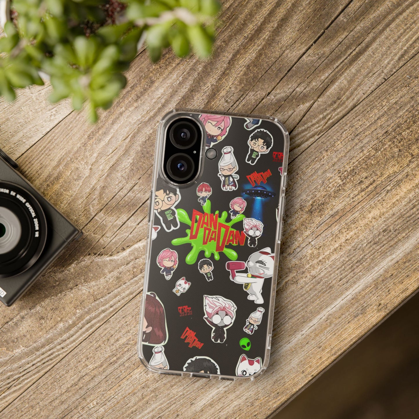 Dandadan Clear phone cases