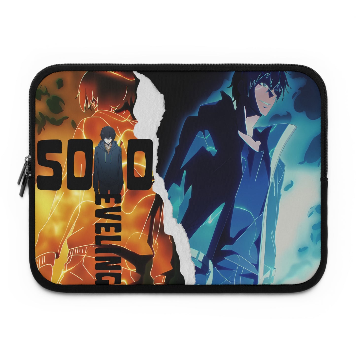 Solo leveling laptop sleeve | Only 1 Level Up laptop sleeve | Manga laptop sleeve | Custom laptop sleeve | Gift for anime fan | Kawaii laptop sleeve | Japanese laptop sleeve