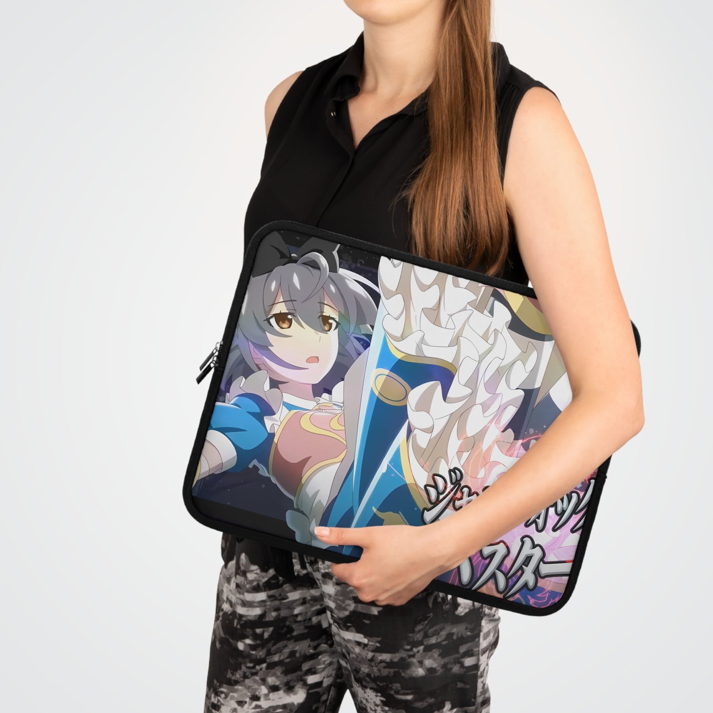 Higurashi no Naku Koro ni | Gamer laptop sleeve | Gift for friends | Kawaii laptop sleeve | Japanese laptop sleeve