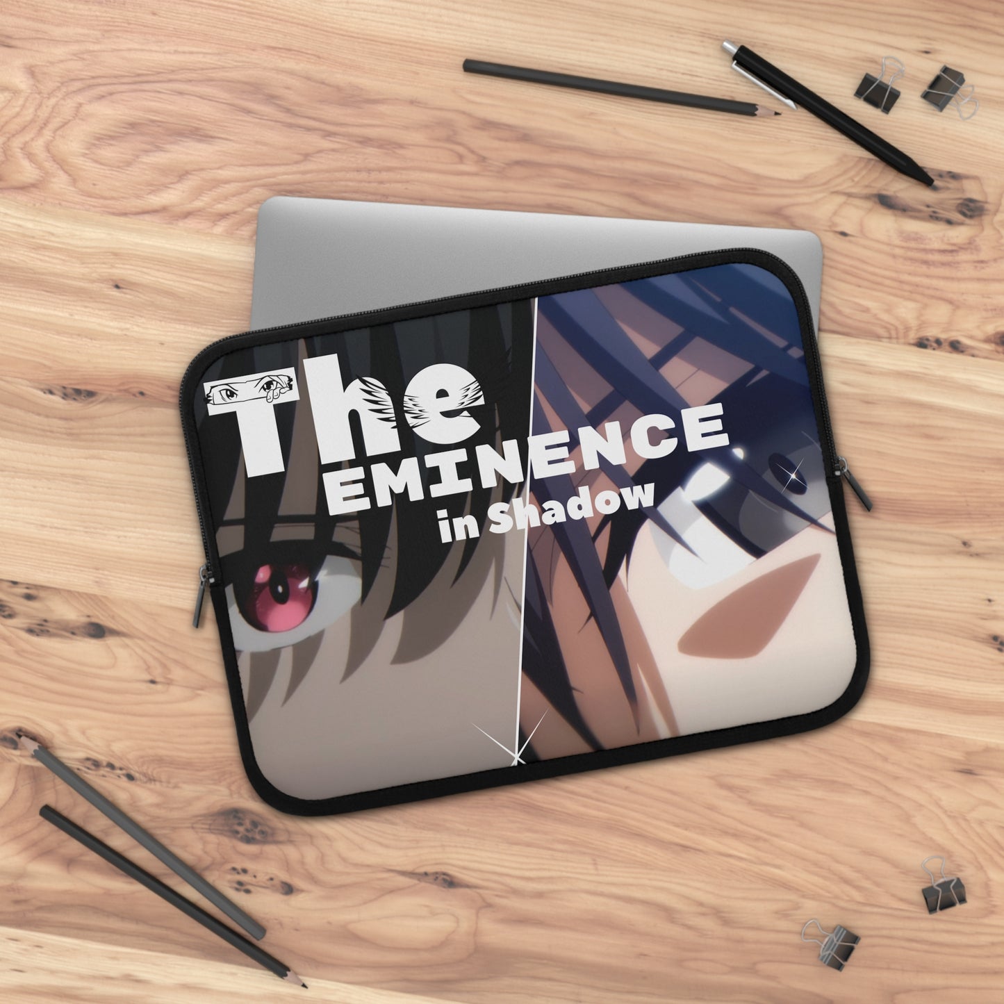 The eminence in shadow Manga Webtoon laptop sleeve | Custom laptop sleeve | Kawaii laptop sleeve | Japanese laptop sleeve