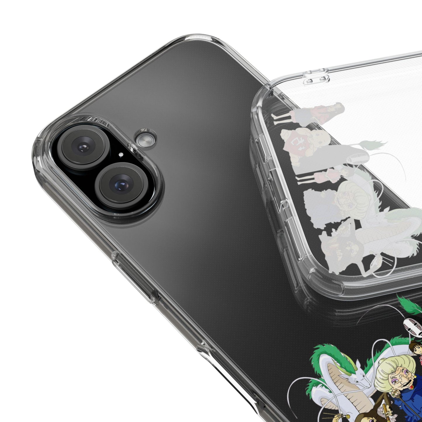 Spirited away Anime Clear phone case | Studio Ghibli phone case | Gift phone case Iphone Samsung Galaxy