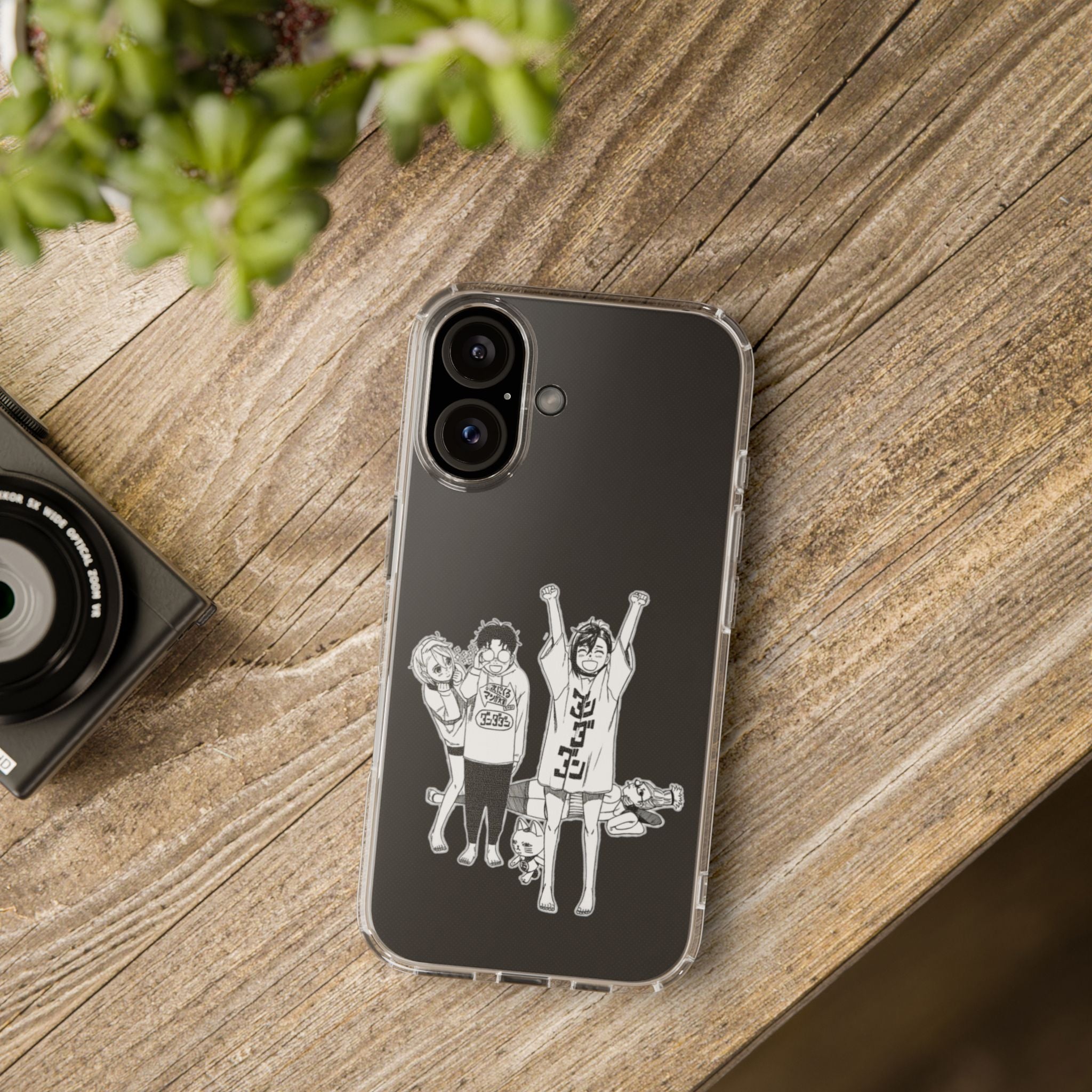 Dandadan Anime Manga Clear phone case Dandadan Anime Manga Clear phone case