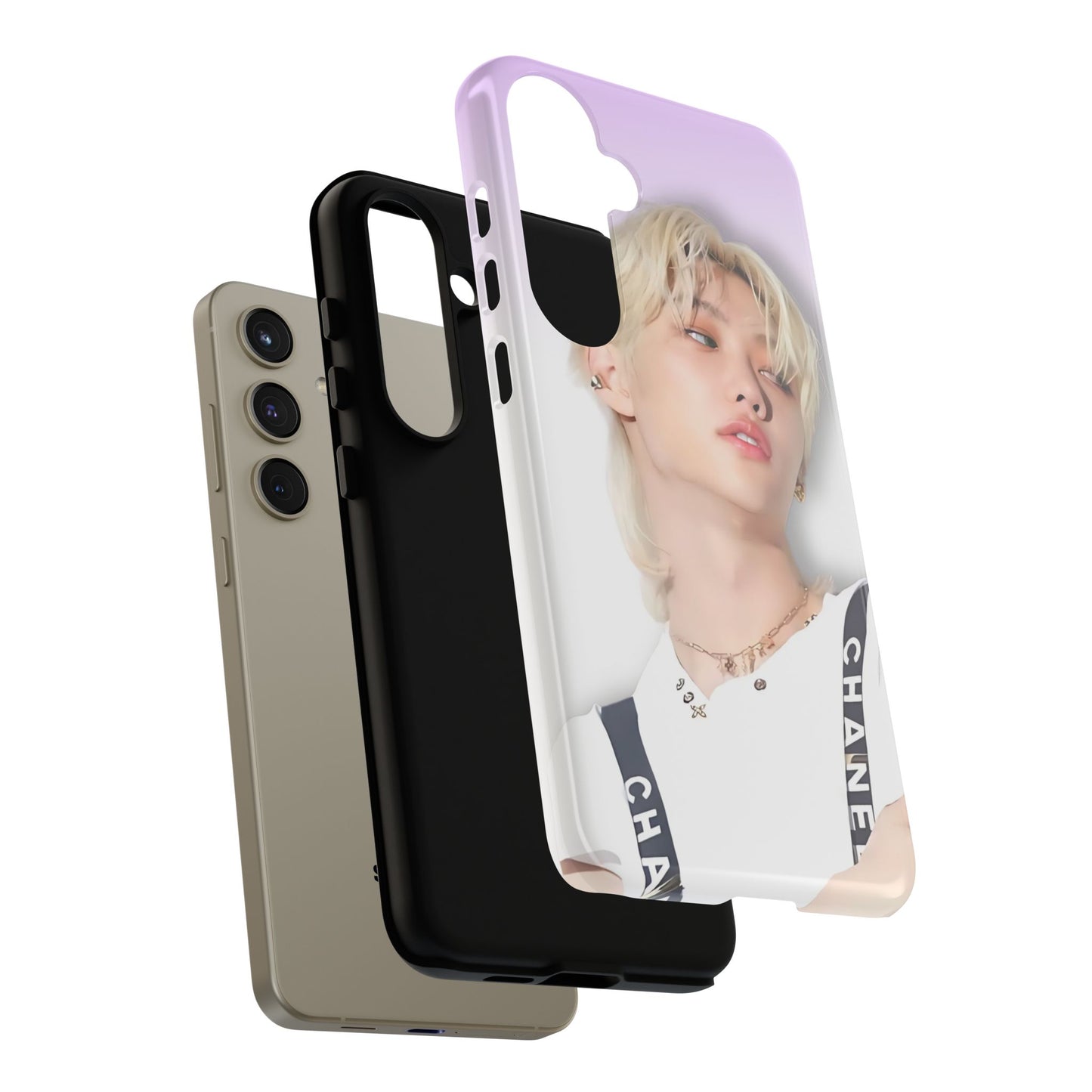 Fan Stray Kids Samsung Galaxy case | Fan Stray Kids phone case | Kawaii phone case | Kpop fan phone case