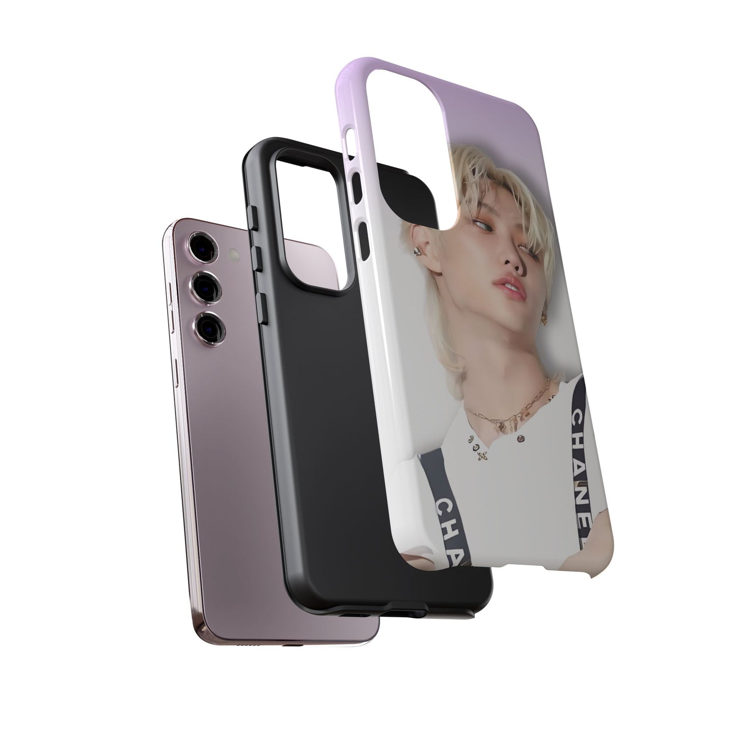 Fan Stray Kids Samsung Galaxy case | Fan Stray Kids phone case | Kawaii phone case | Kpop fan phone case