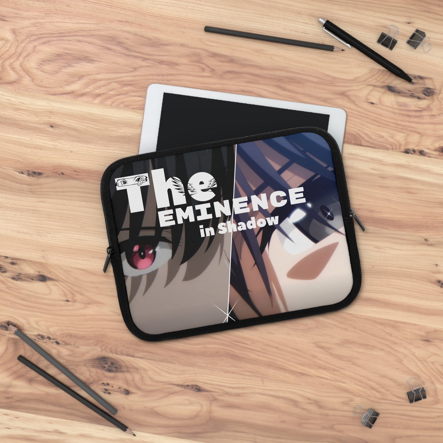 The eminence in shadow Manga Webtoon laptop sleeve | Custom laptop sleeve | Kawaii laptop sleeve  | Japanese laptop sleeve