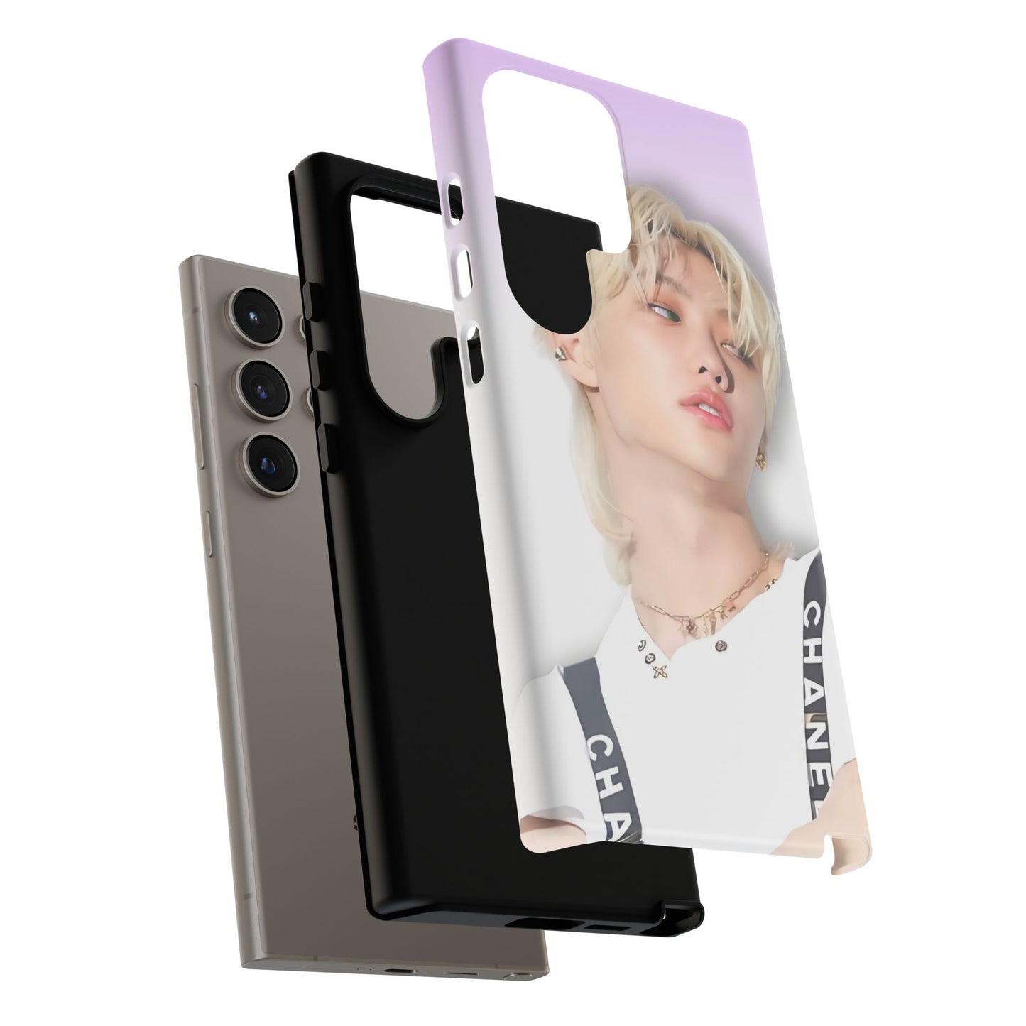 Fan Stray Kids Samsung Galaxy case | Fan Stray Kids phone case | Kawaii phone case | Kpop fan phone case