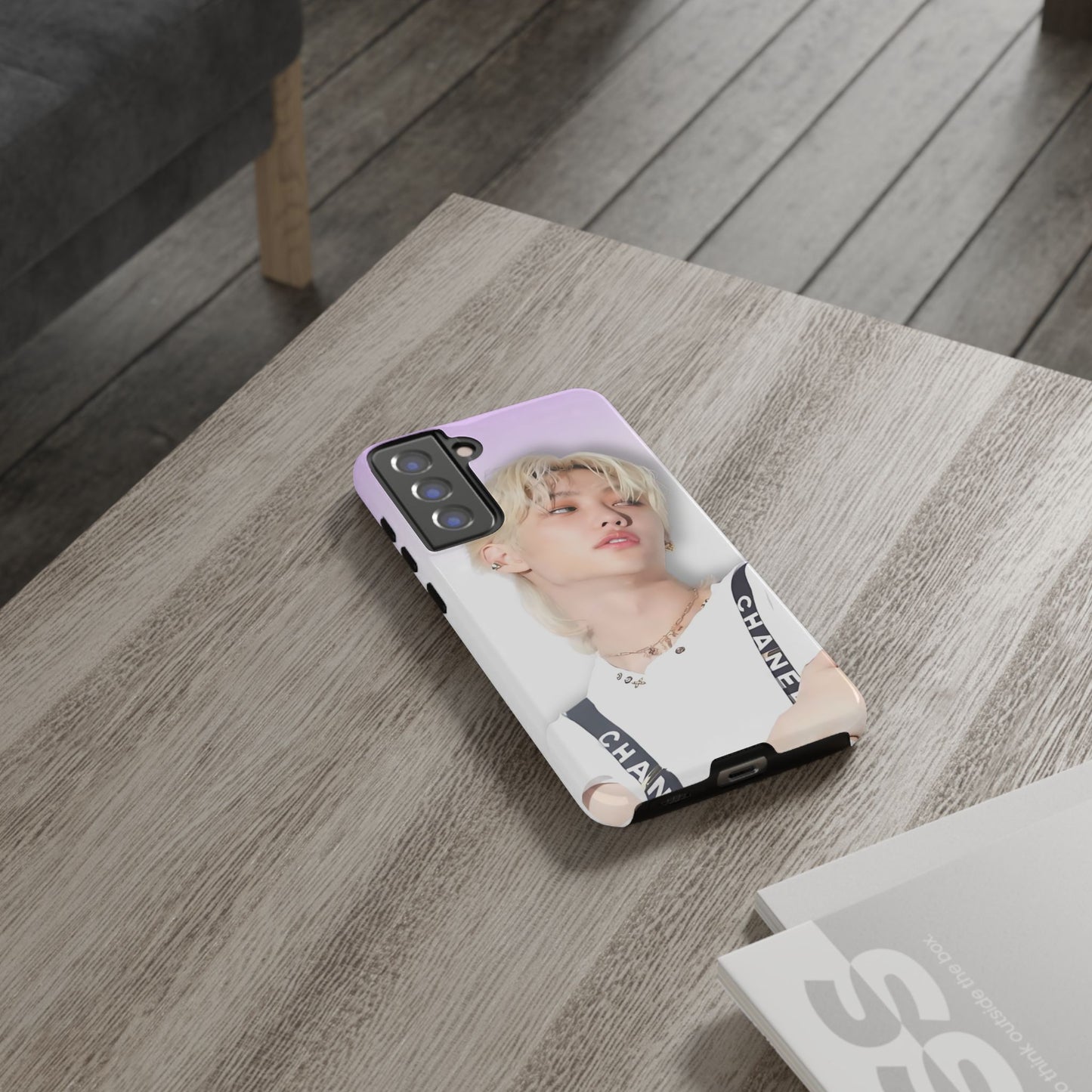 Fan Stray Kids Samsung Galaxy case | Fan Stray Kids phone case | Kawaii phone case | Kpop fan phone case