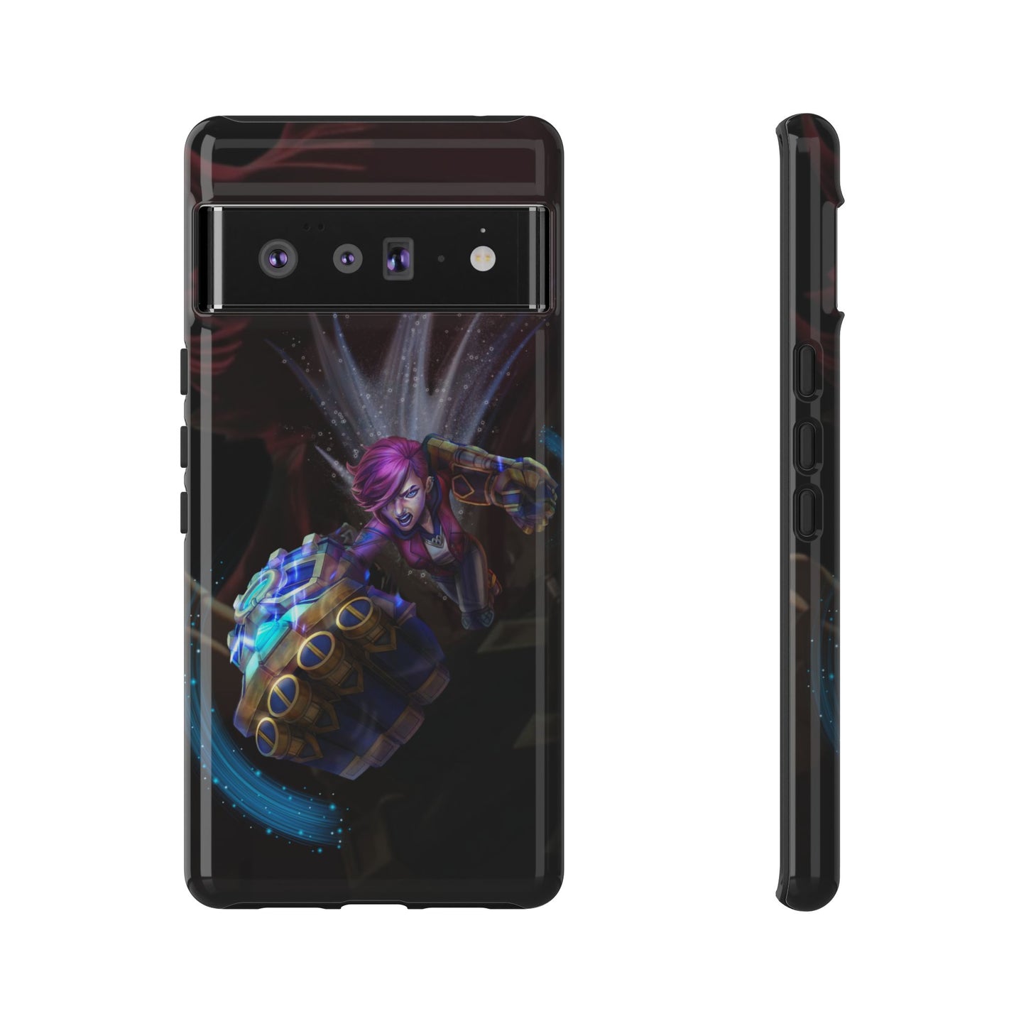 Vi Arcane Anime phone case | Gift phone case Iphone Samsung Galaxy