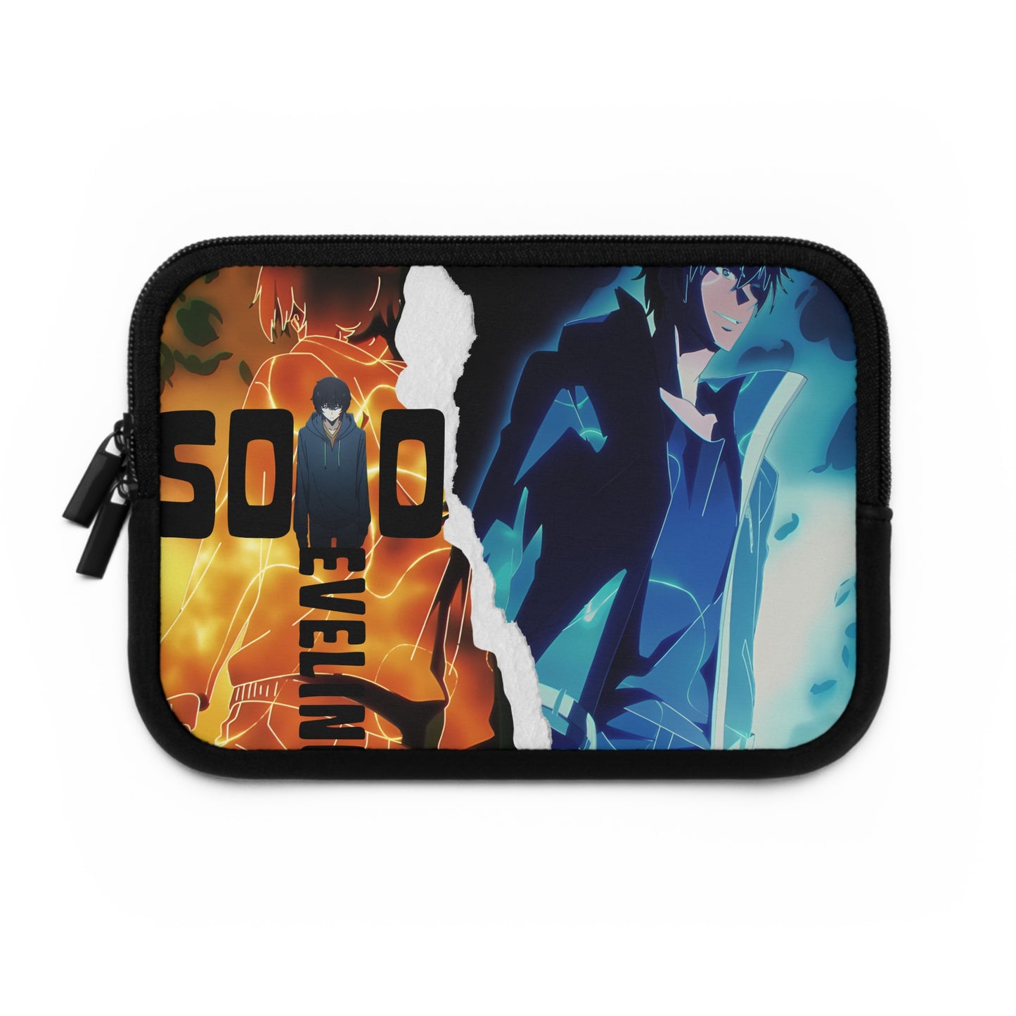 Solo leveling laptop sleeve | Only 1 Level Up  laptop sleeve | Manga laptop sleeve | Custom laptop sleeve | Gift for anime fan | Kawaii laptop sleeve | Japanese laptop sleeve