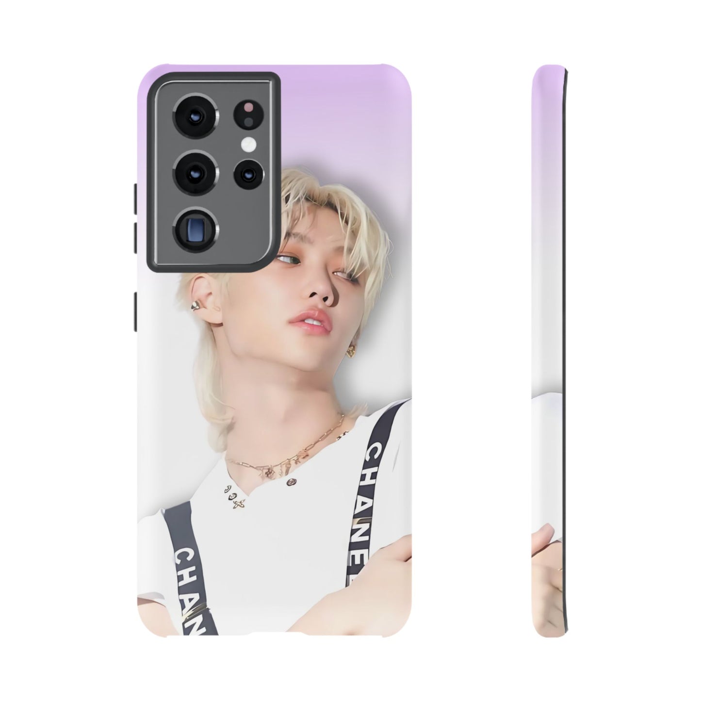 Fan Stray Kids Samsung Galaxy case | Fan Stray Kids phone case | Kawaii phone case | Kpop fan phone case