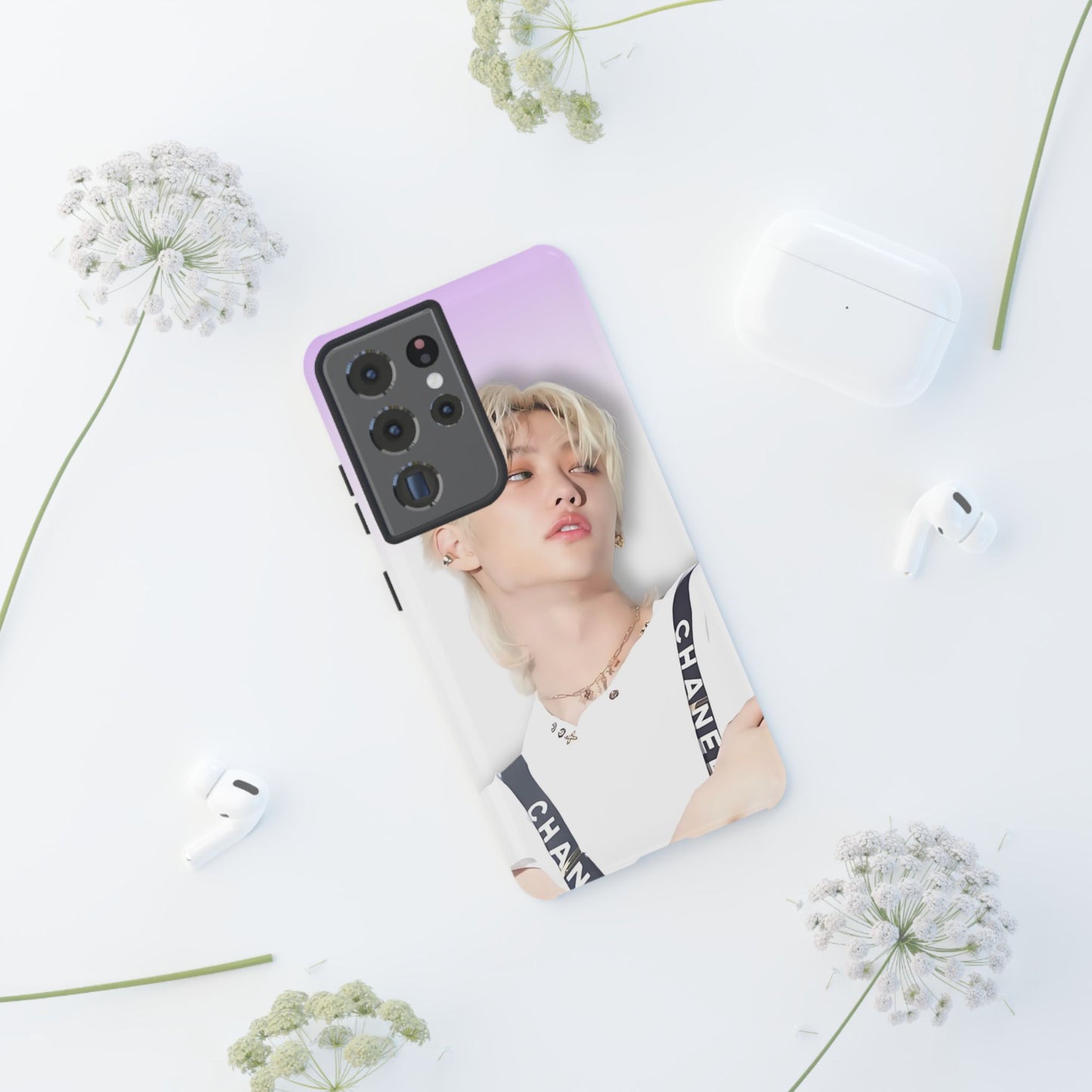 Fan Stray Kids Samsung Galaxy case | Fan Stray Kids phone case | Kawaii phone case | Kpop fan phone case