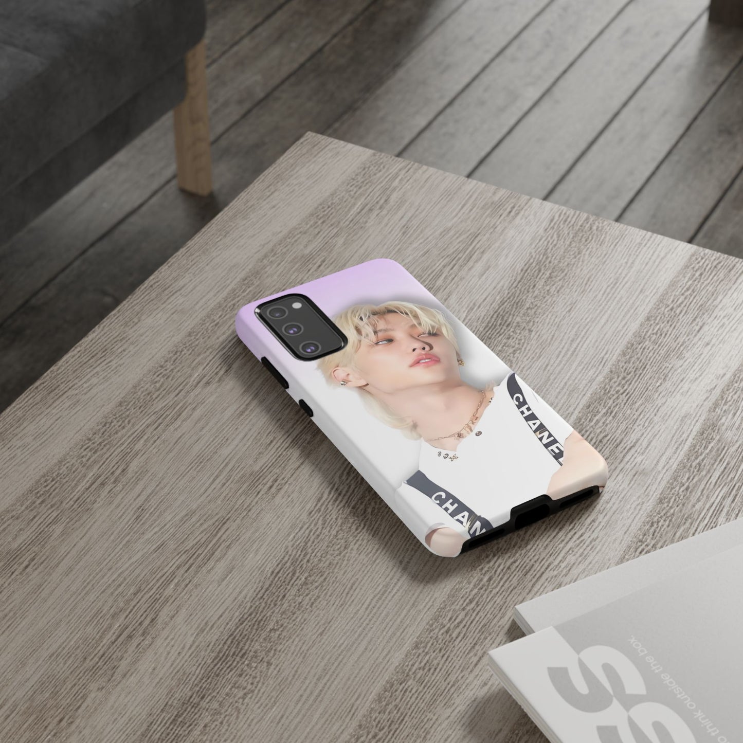 Fan Stray Kids Samsung Galaxy case | Fan Stray Kids phone case | Kawaii phone case | Kpop fan phone case