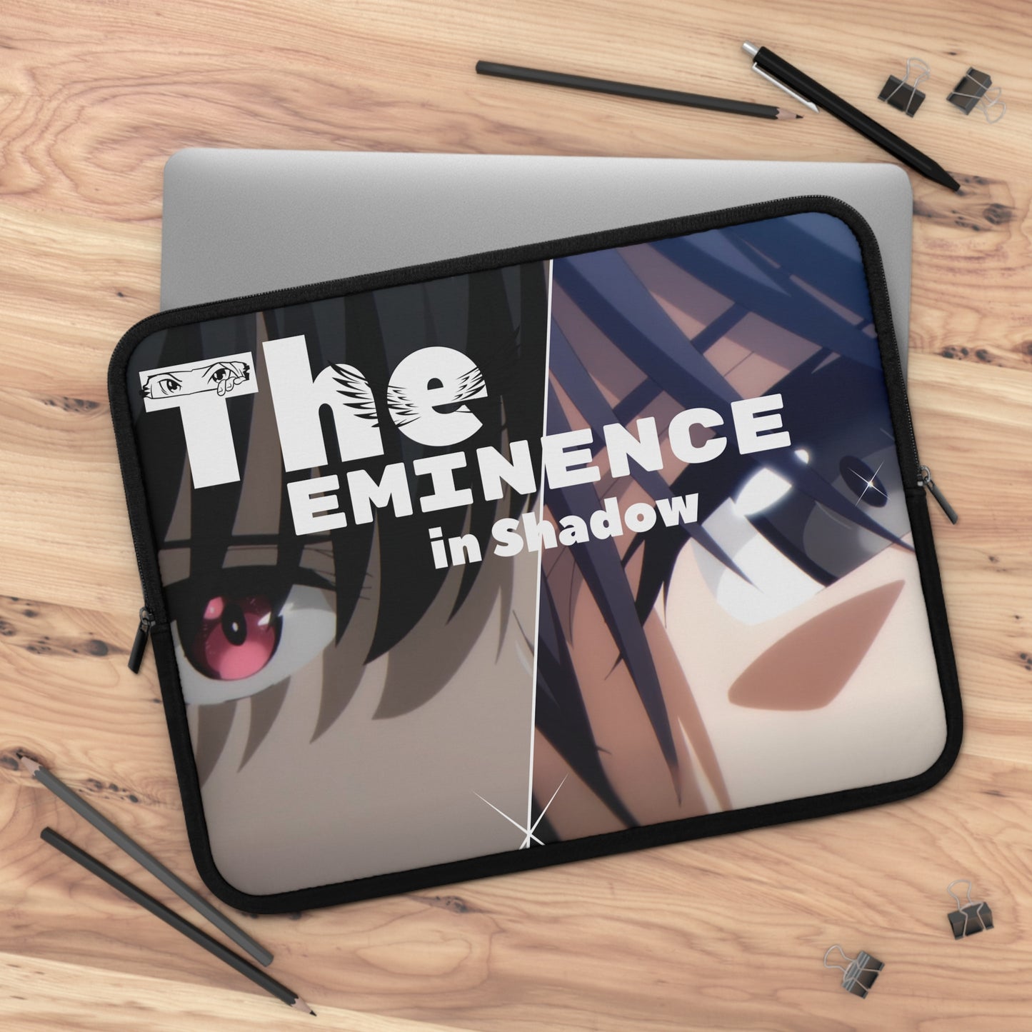 The eminence in shadow Manga Webtoon laptop sleeve | Custom laptop sleeve | Kawaii laptop sleeve  | Japanese laptop sleeve