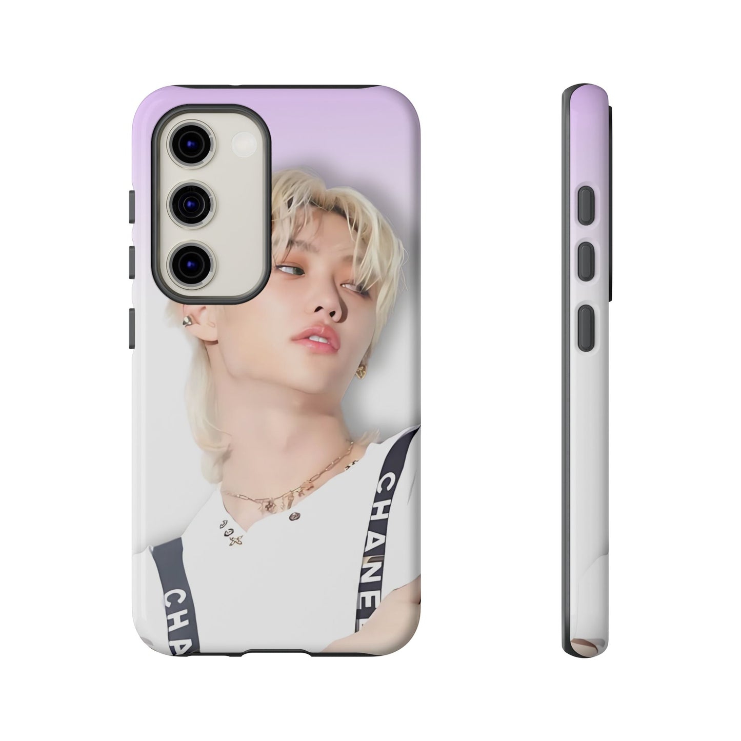 Fan Stray Kids Samsung Galaxy case | Fan Stray Kids phone case | Kawaii phone case | Kpop fan phone case