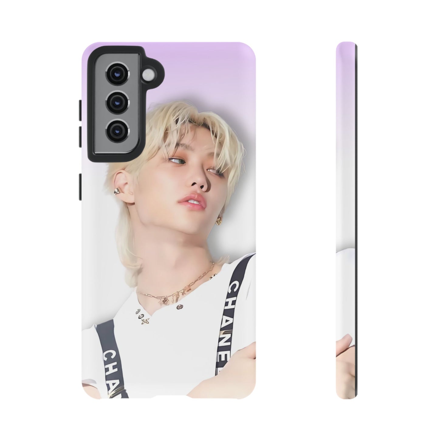 Fan Stray Kids Samsung Galaxy case | Fan Stray Kids phone case | Kawaii phone case | Kpop fan phone case