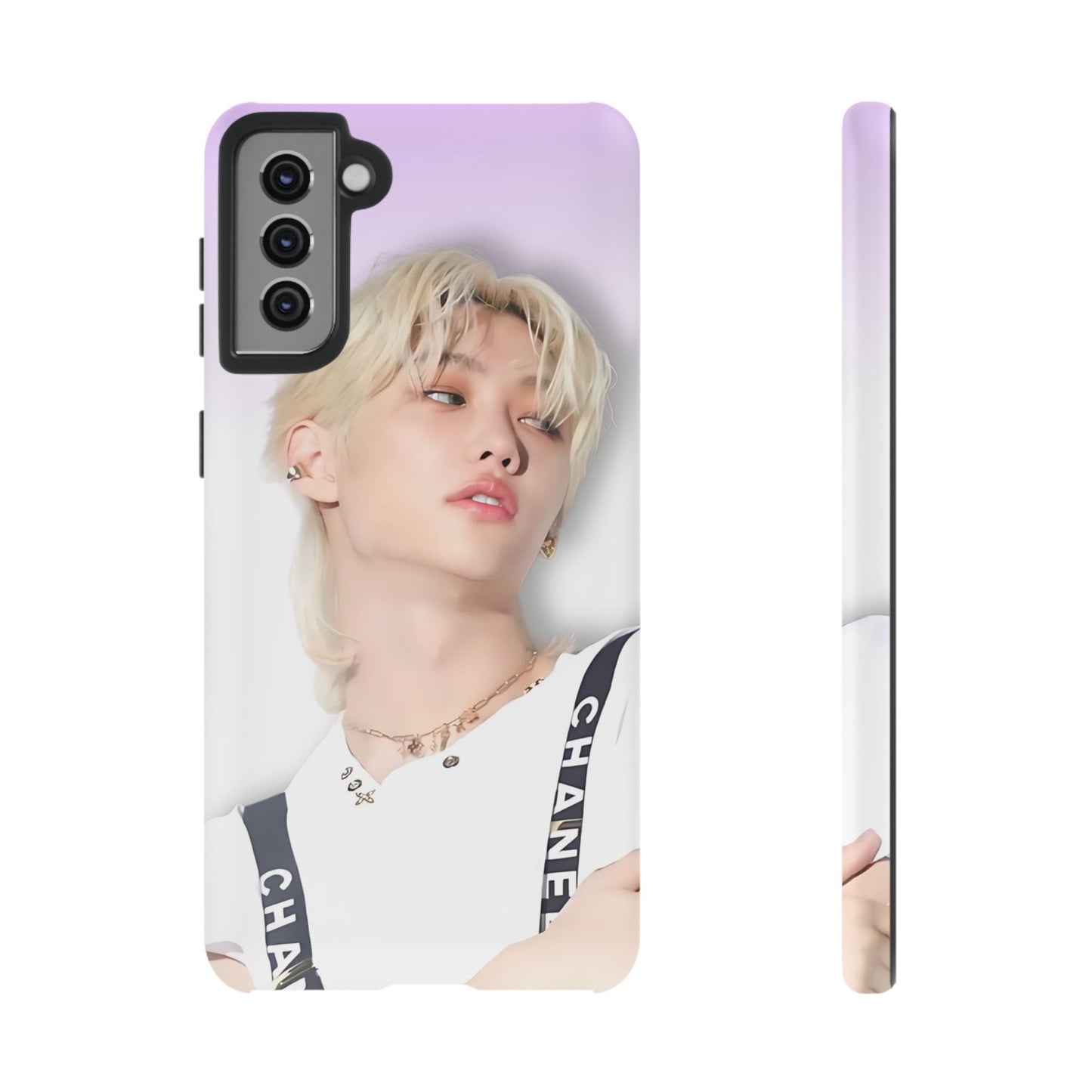 Fan Stray Kids Samsung Galaxy case | Fan Stray Kids phone case | Kawaii phone case | Kpop fan phone case