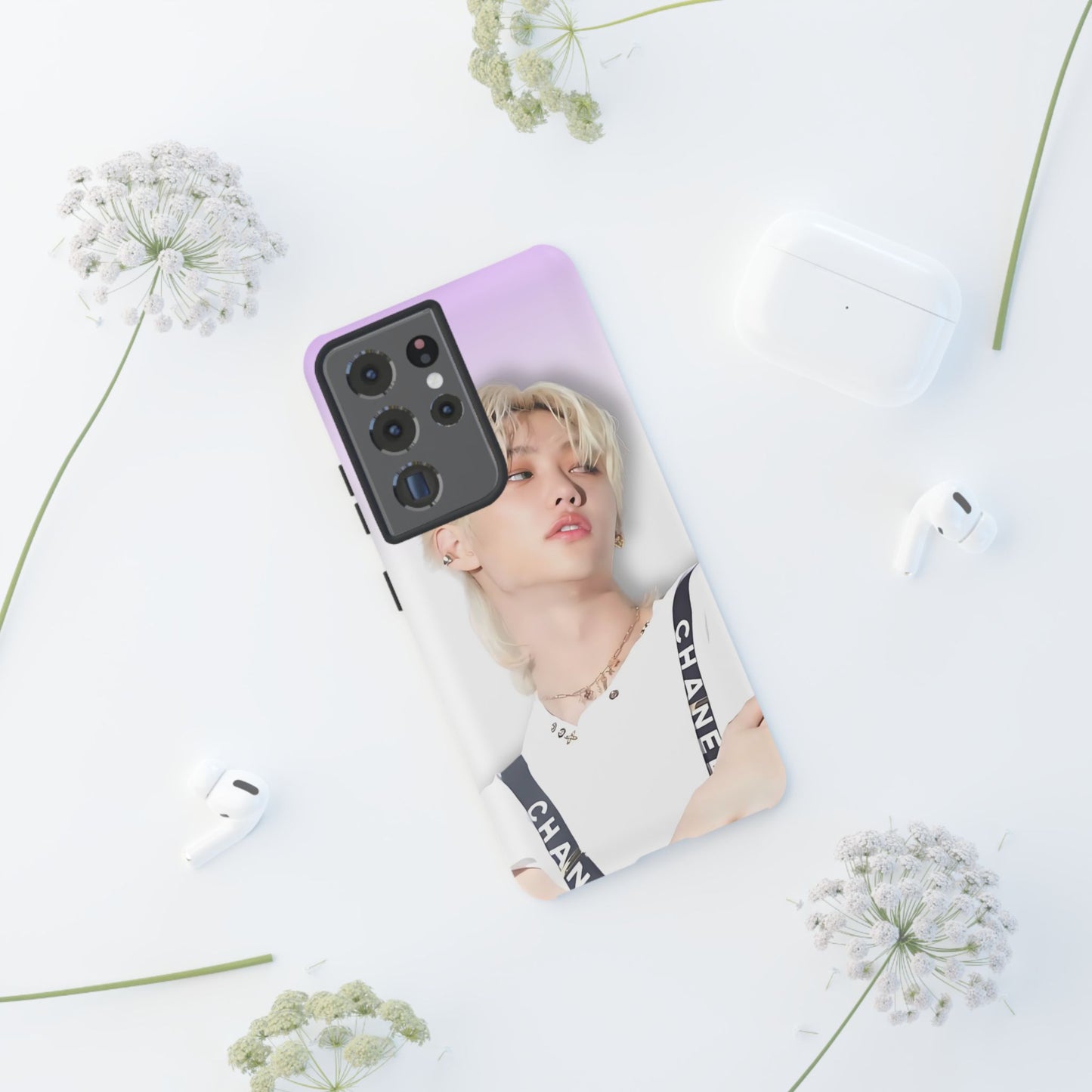 Fan Stray Kids Samsung Galaxy case | Fan Stray Kids phone case | Kawaii phone case | Kpop fan phone case