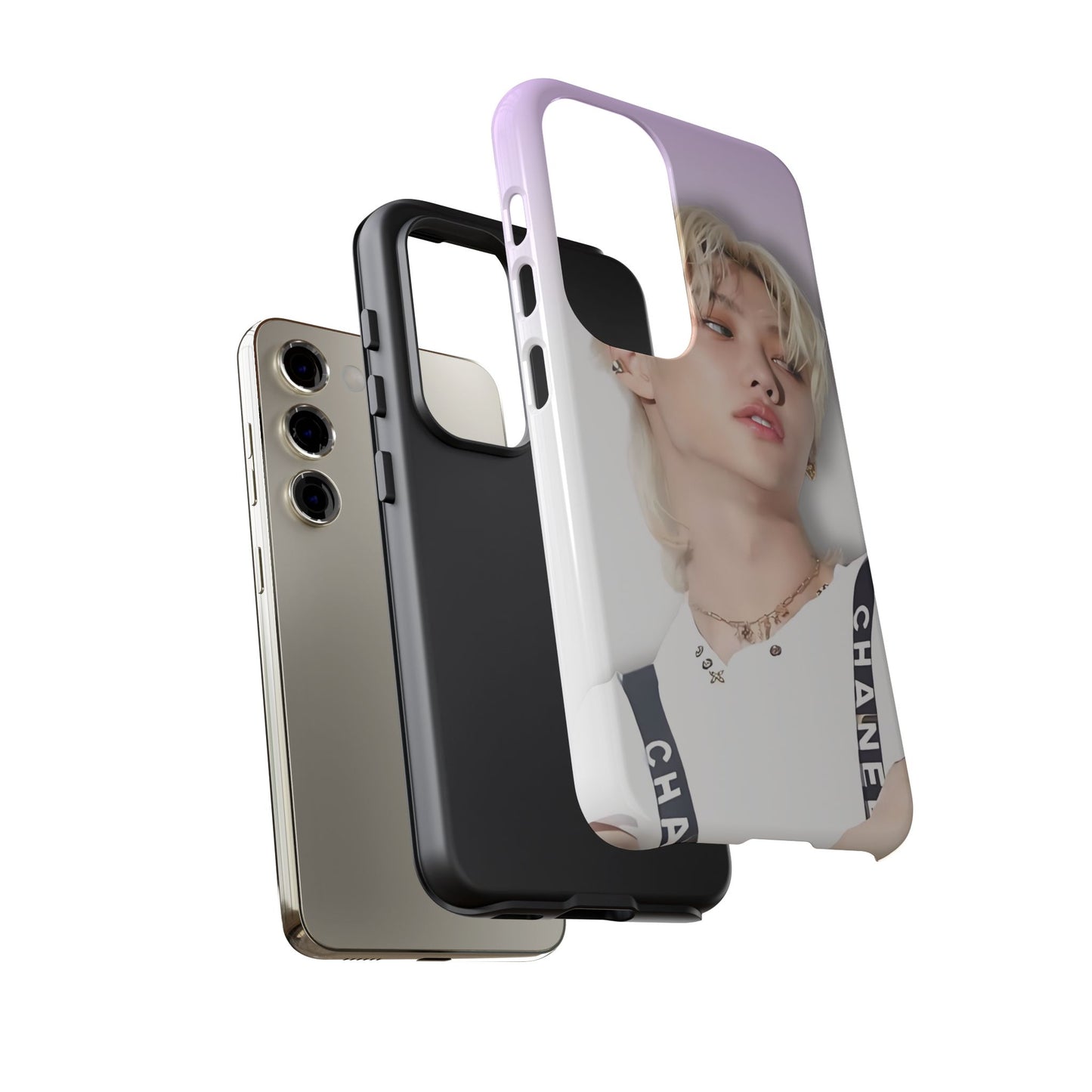 Fan Stray Kids Samsung Galaxy case | Fan Stray Kids phone case | Kawaii phone case | Kpop fan phone case