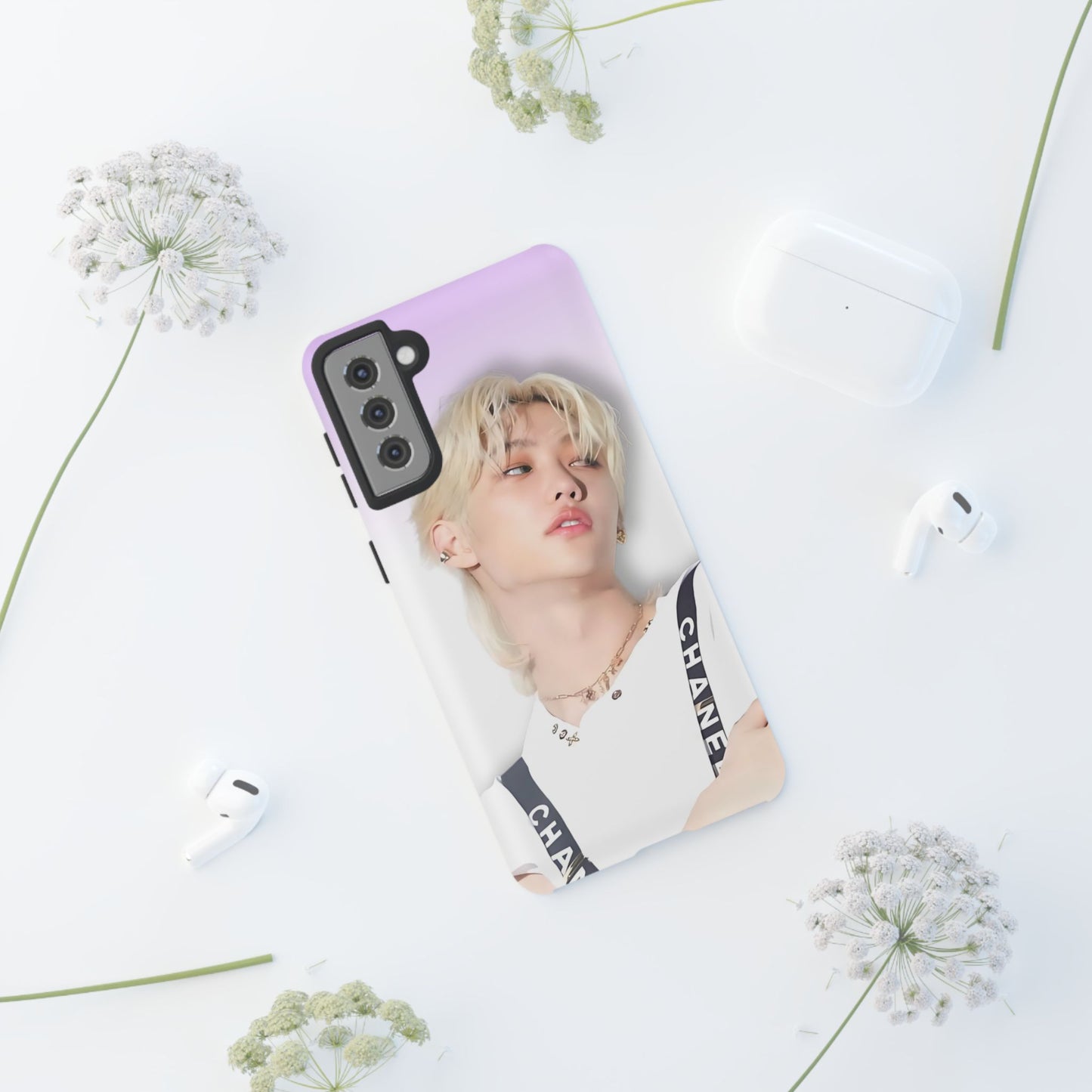 Fan Stray Kids Samsung Galaxy case | Fan Stray Kids phone case | Kawaii phone case | Kpop fan phone case