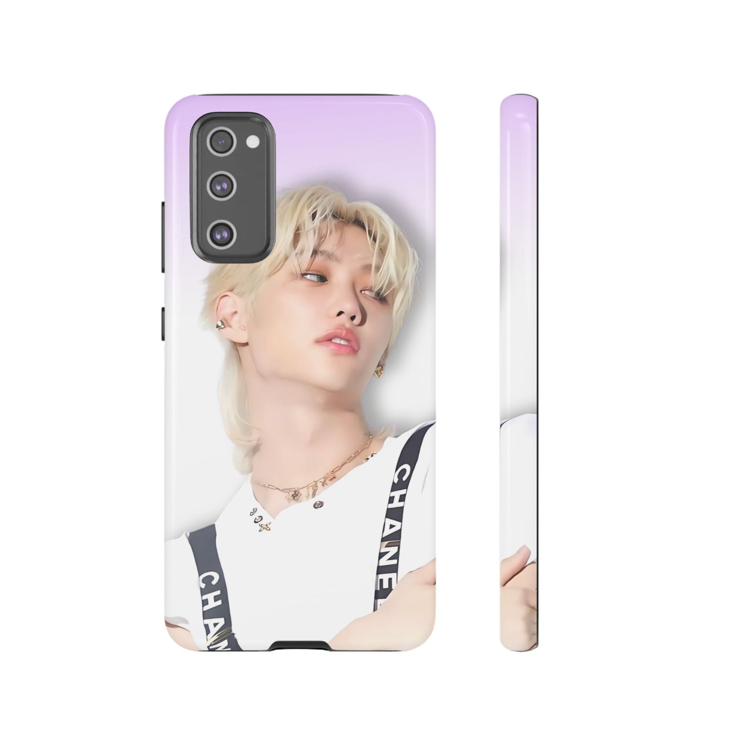 Fan Stray Kids Samsung Galaxy case | Fan Stray Kids phone case | Kawaii phone case | Kpop fan phone case