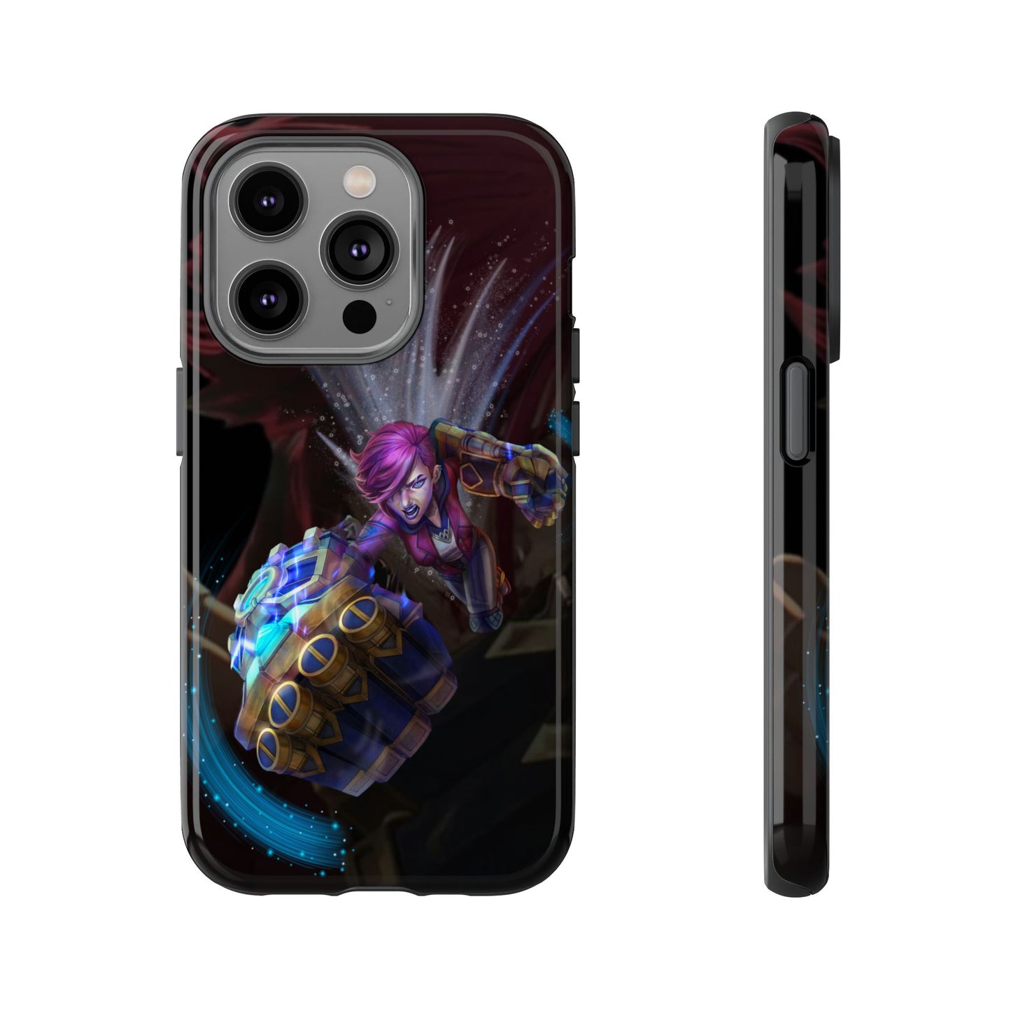 Vi Arcane Anime phone case | Gift phone case Iphone Samsung Galaxy