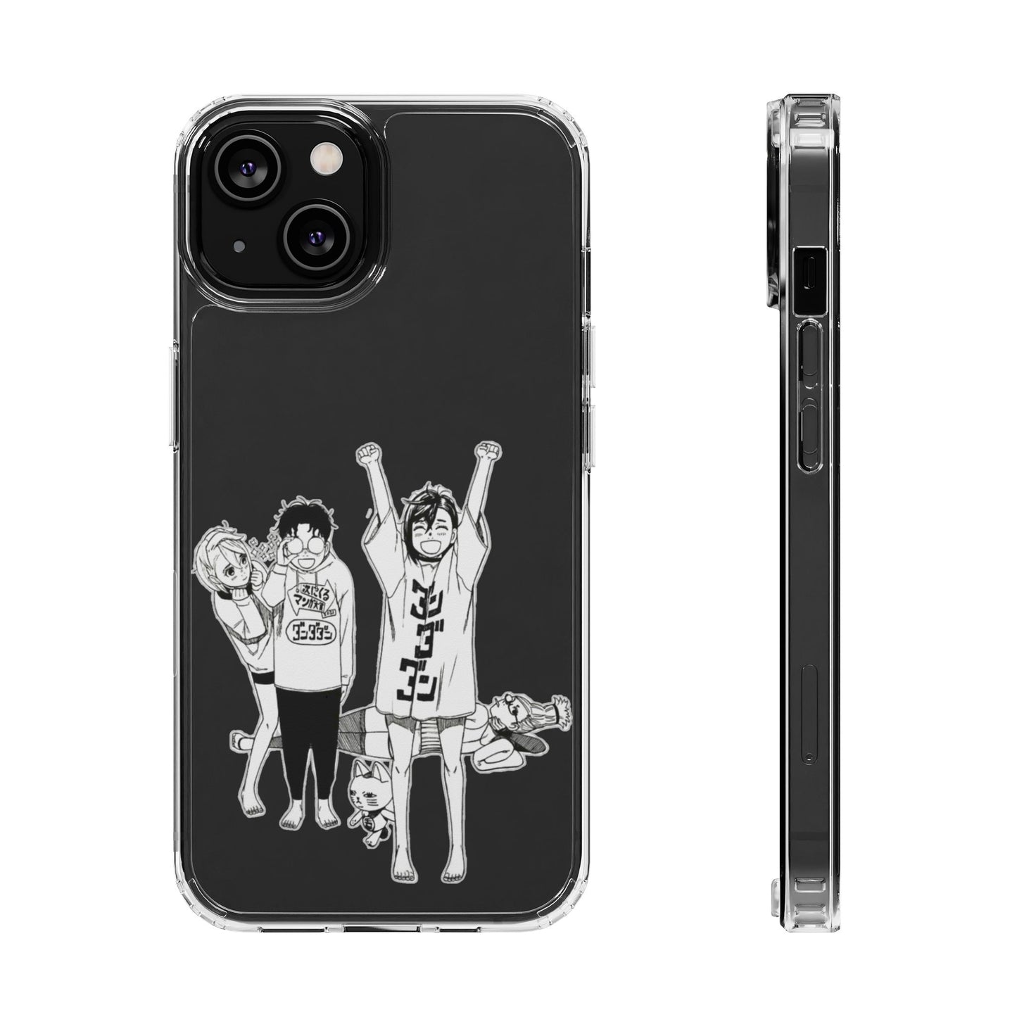 Dandadan Anime Manga Clear phone case | Gift phone case Iphone Samsung Galaxy (Copy)