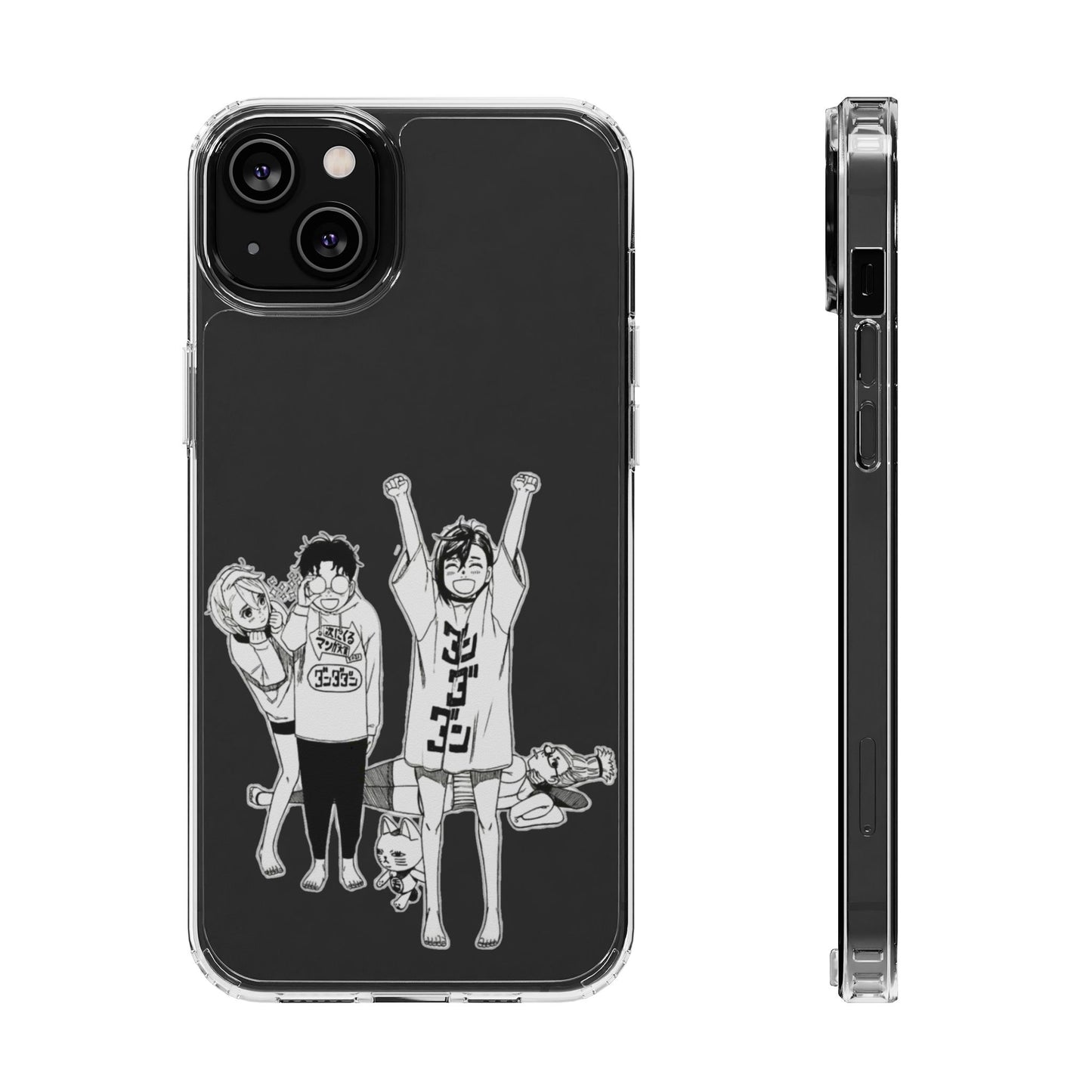 Dandadan Anime Manga Clear phone case | Gift phone case Iphone Samsung Galaxy (Copy)