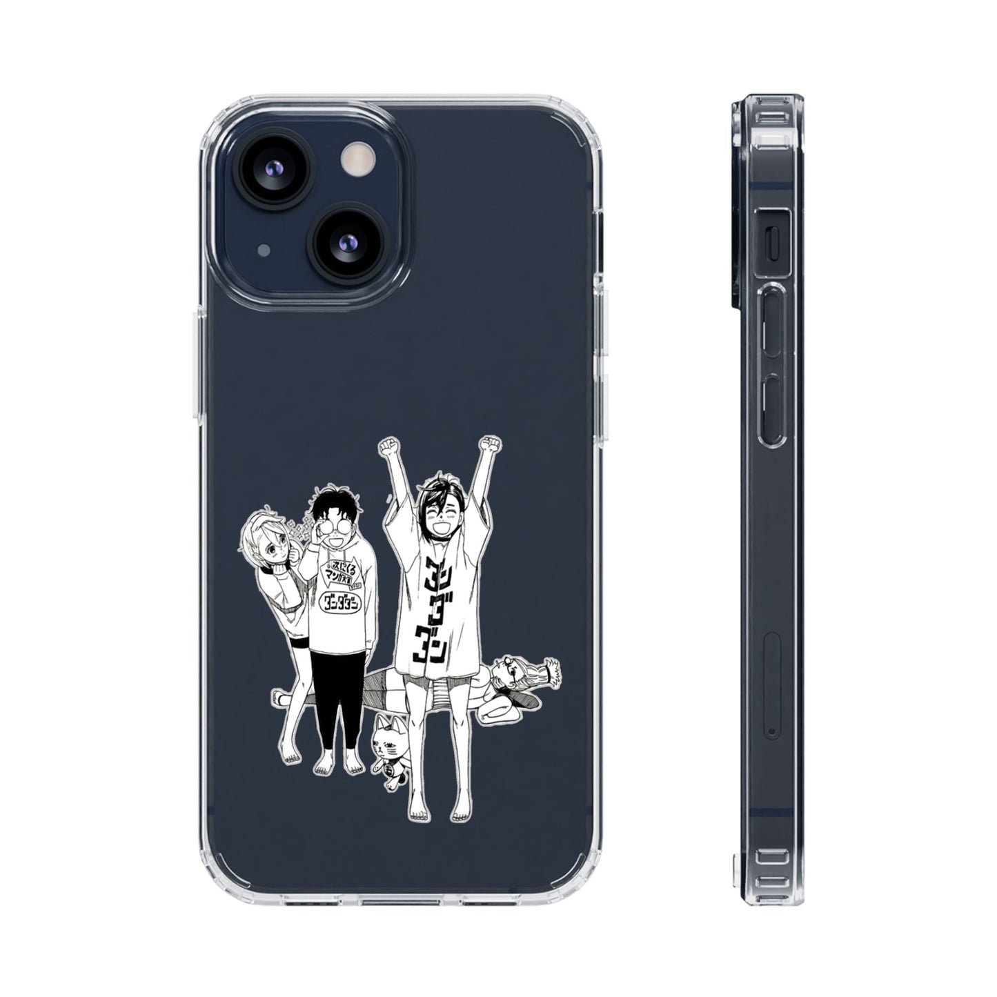 Dandadan Anime Manga Clear phone case | Gift phone case Iphone Samsung Galaxy (Copy)