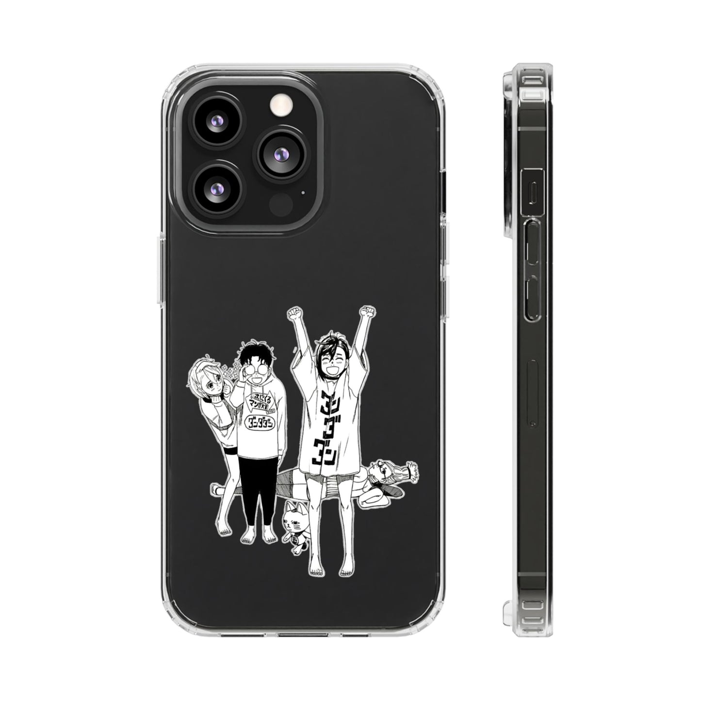 Dandadan Anime Manga Clear phone case | Gift phone case Iphone Samsung Galaxy (Copy)