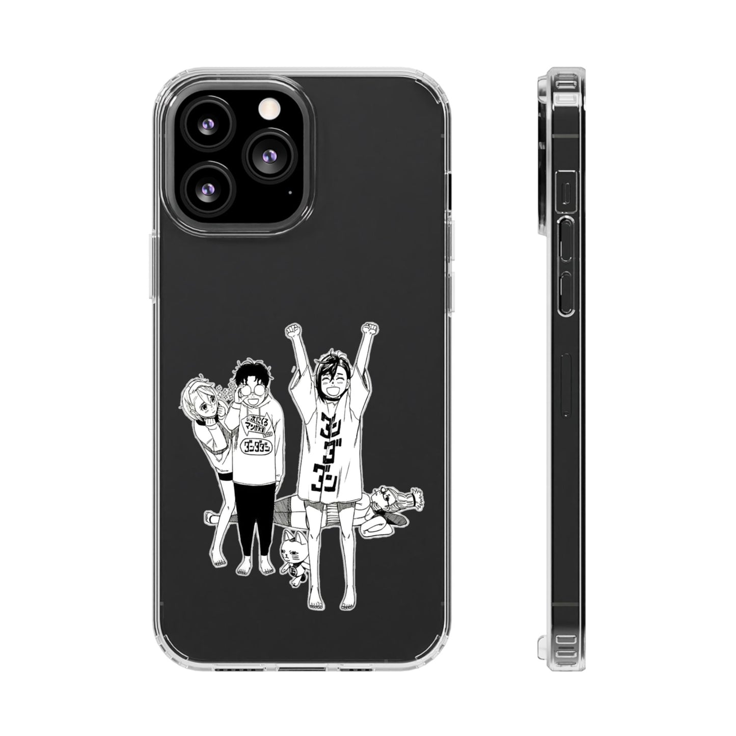 Dandadan Anime Manga Clear phone case | Gift phone case Iphone Samsung Galaxy (Copy)