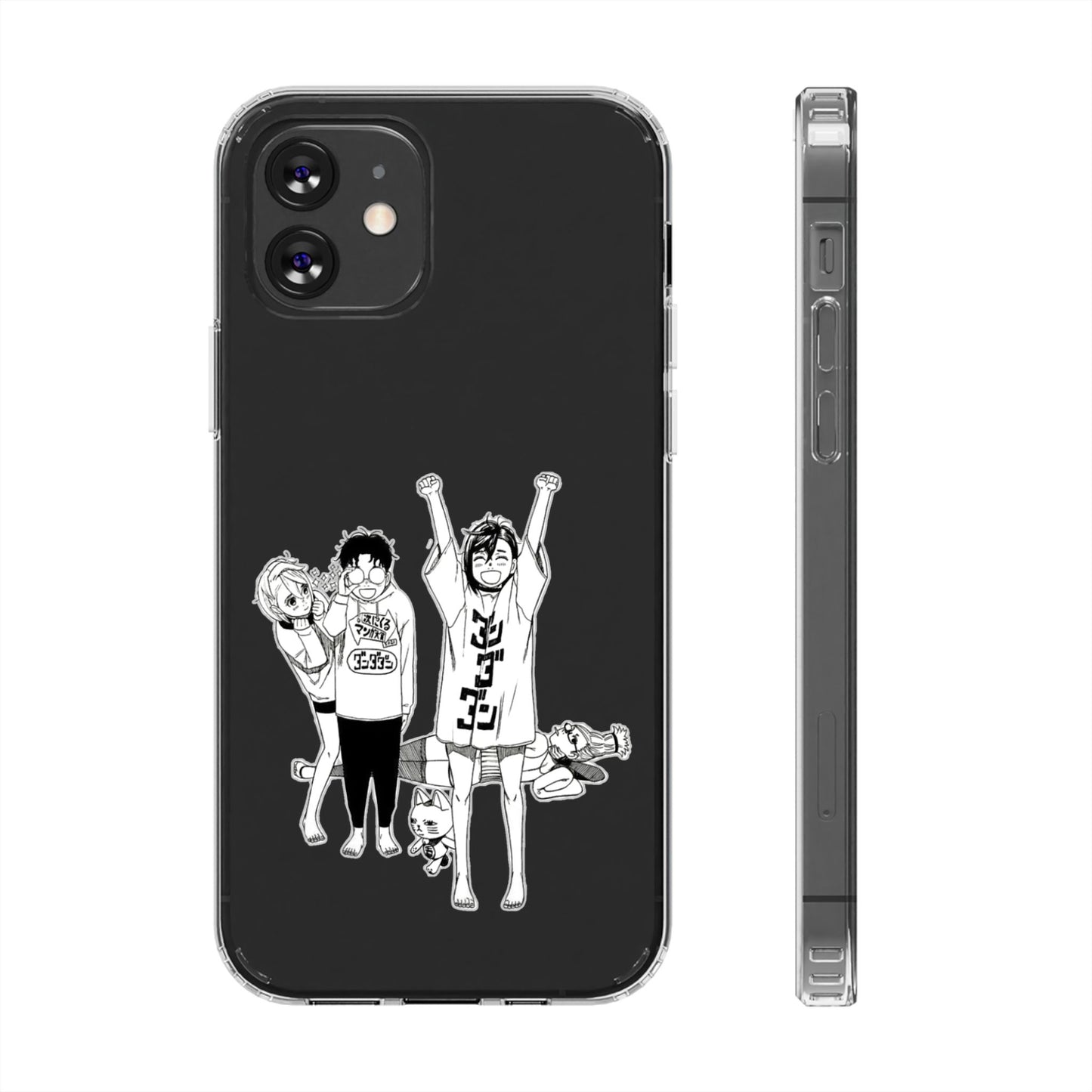 Dandadan Anime Manga Clear phone case | Gift phone case Iphone Samsung Galaxy (Copy)