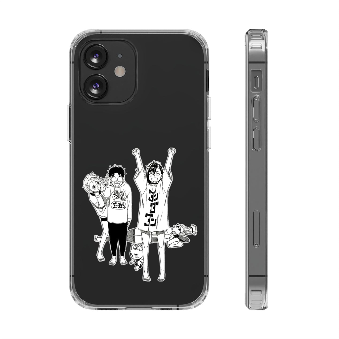 Dandadan Anime Manga Clear phone case | Gift phone case Iphone Samsung Galaxy (Copy)