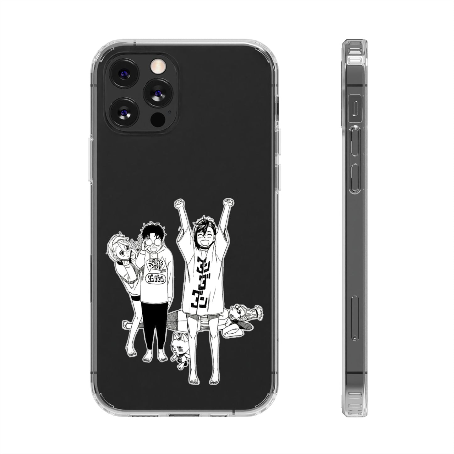 Dandadan Anime Manga Clear phone case | Gift phone case Iphone Samsung Galaxy (Copy)