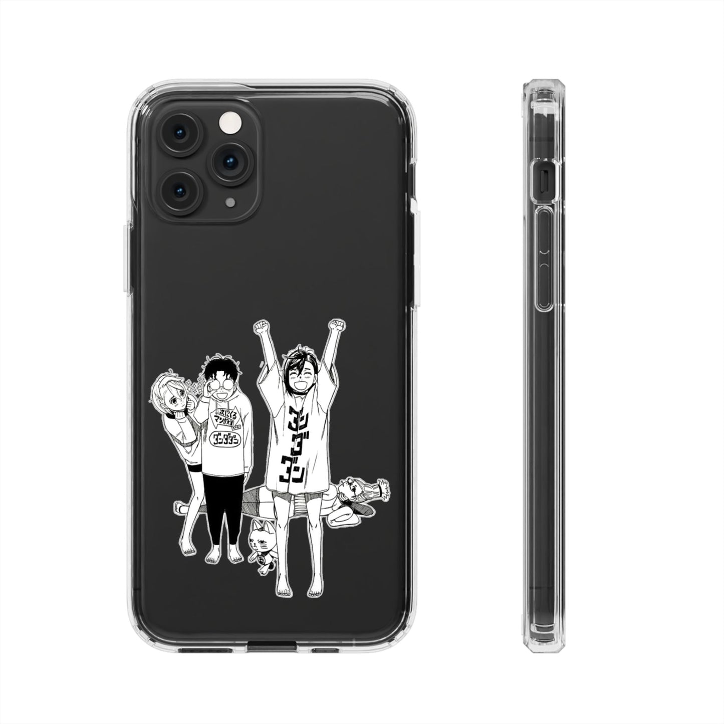 Dandadan Anime Manga Clear phone case | Gift phone case Iphone Samsung Galaxy (Copy)