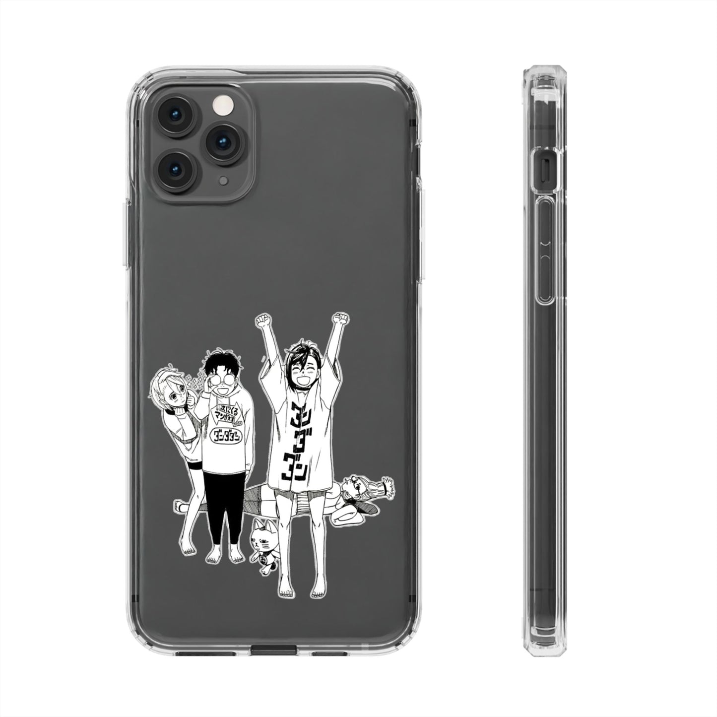 Dandadan Anime Manga Clear phone case | Gift phone case Iphone Samsung Galaxy (Copy)