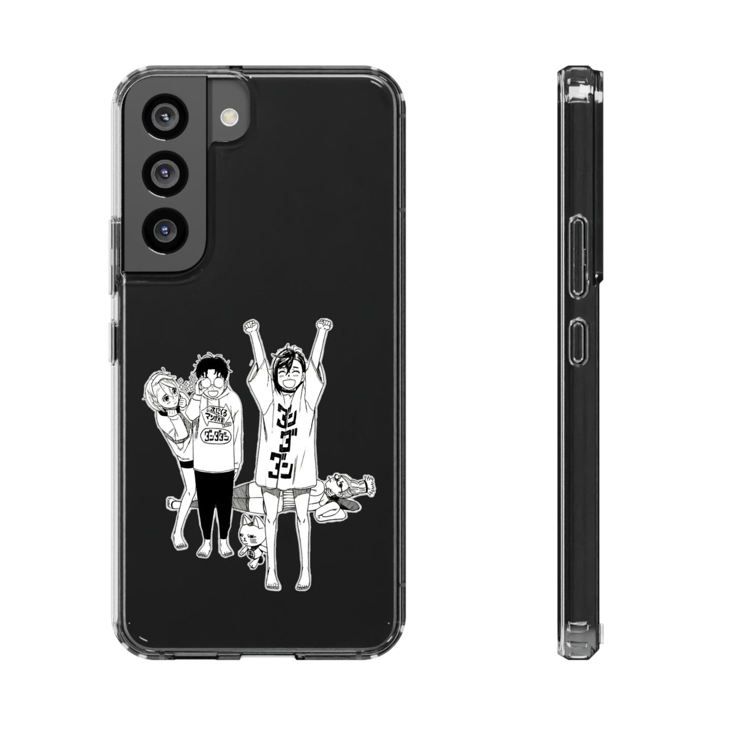 Dandadan Anime Manga Clear phone case | Gift phone case Iphone Samsung Galaxy (Copy)