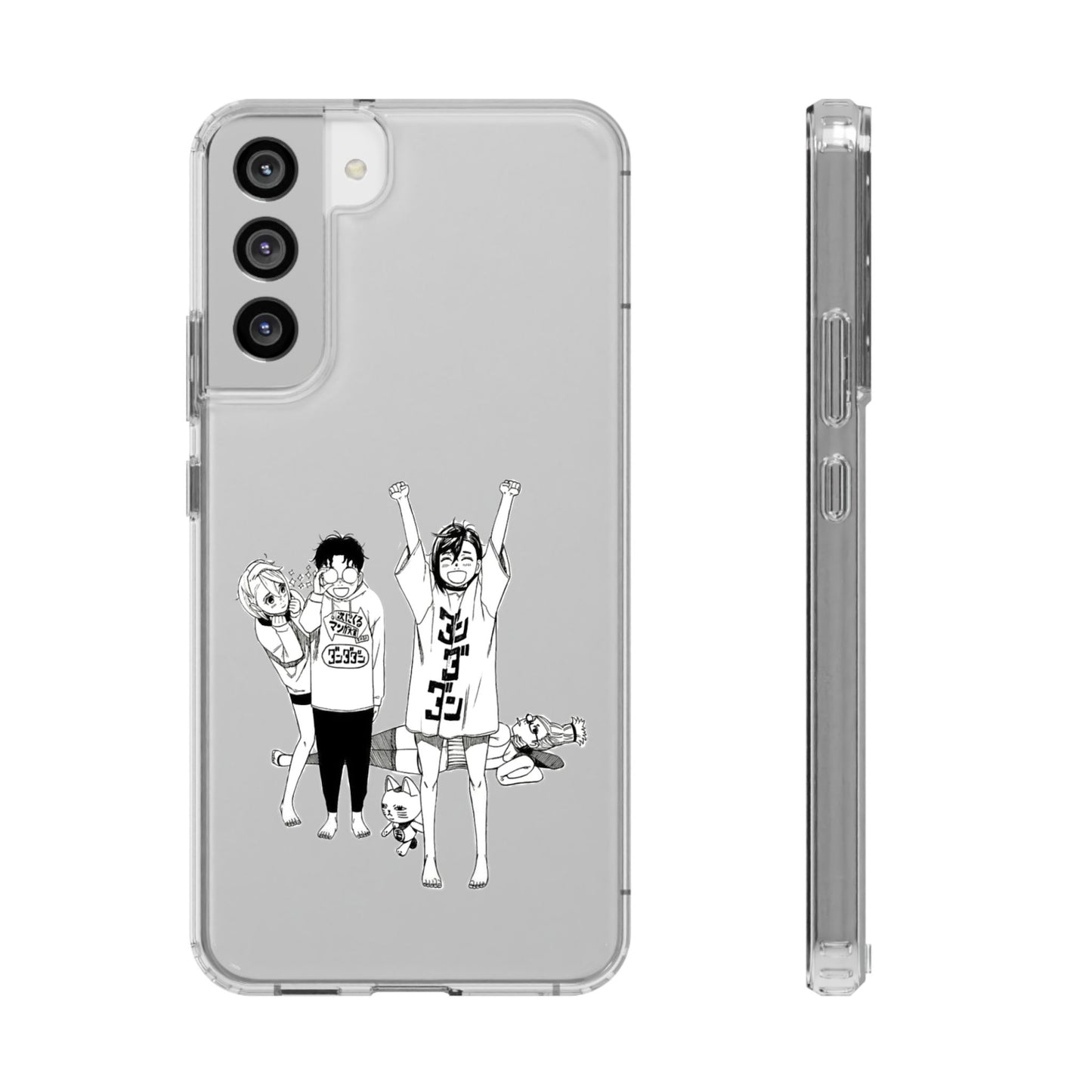 Dandadan Anime Manga Clear phone case | Gift phone case Iphone Samsung Galaxy (Copy)