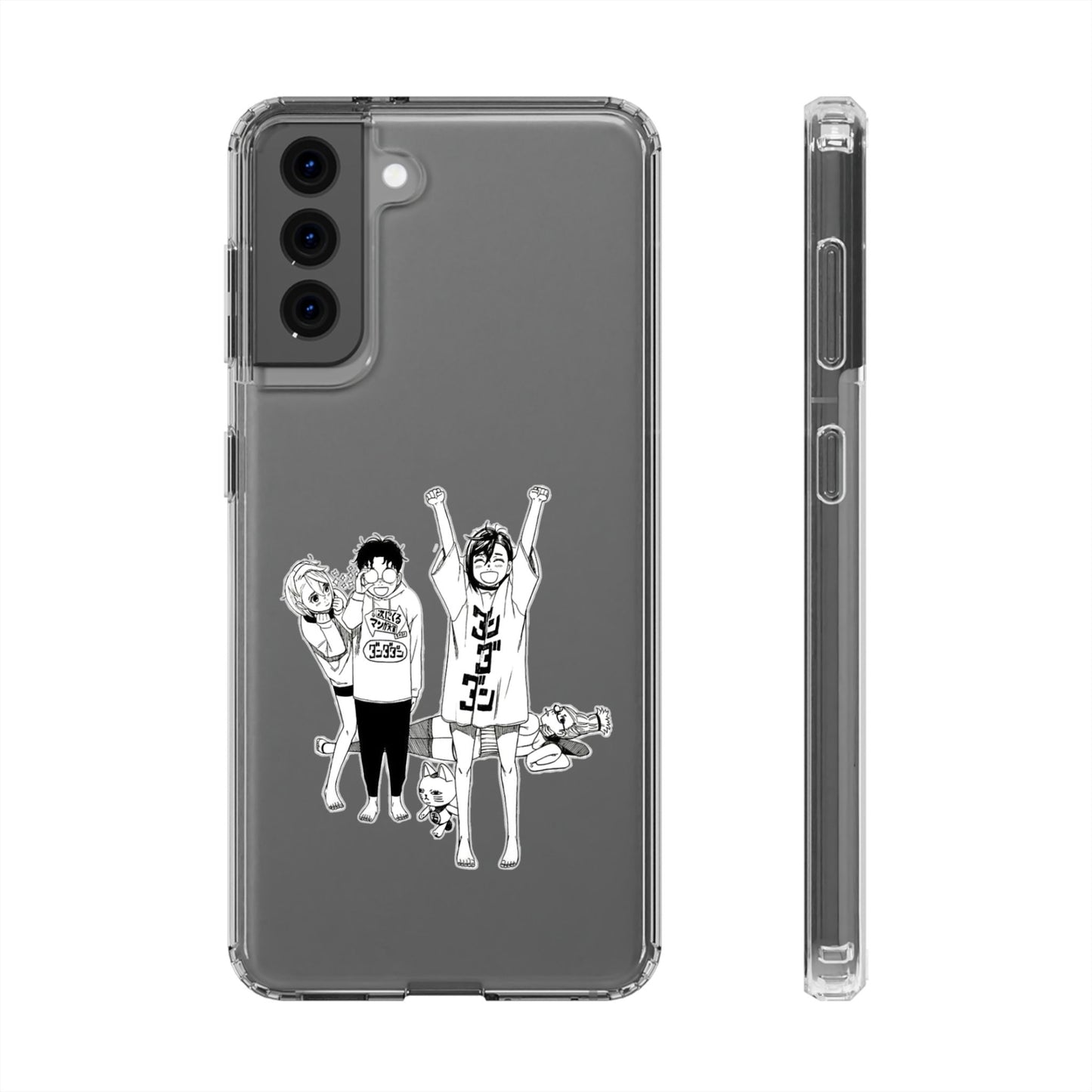 Dandadan Anime Manga Clear phone case | Gift phone case Iphone Samsung Galaxy (Copy)