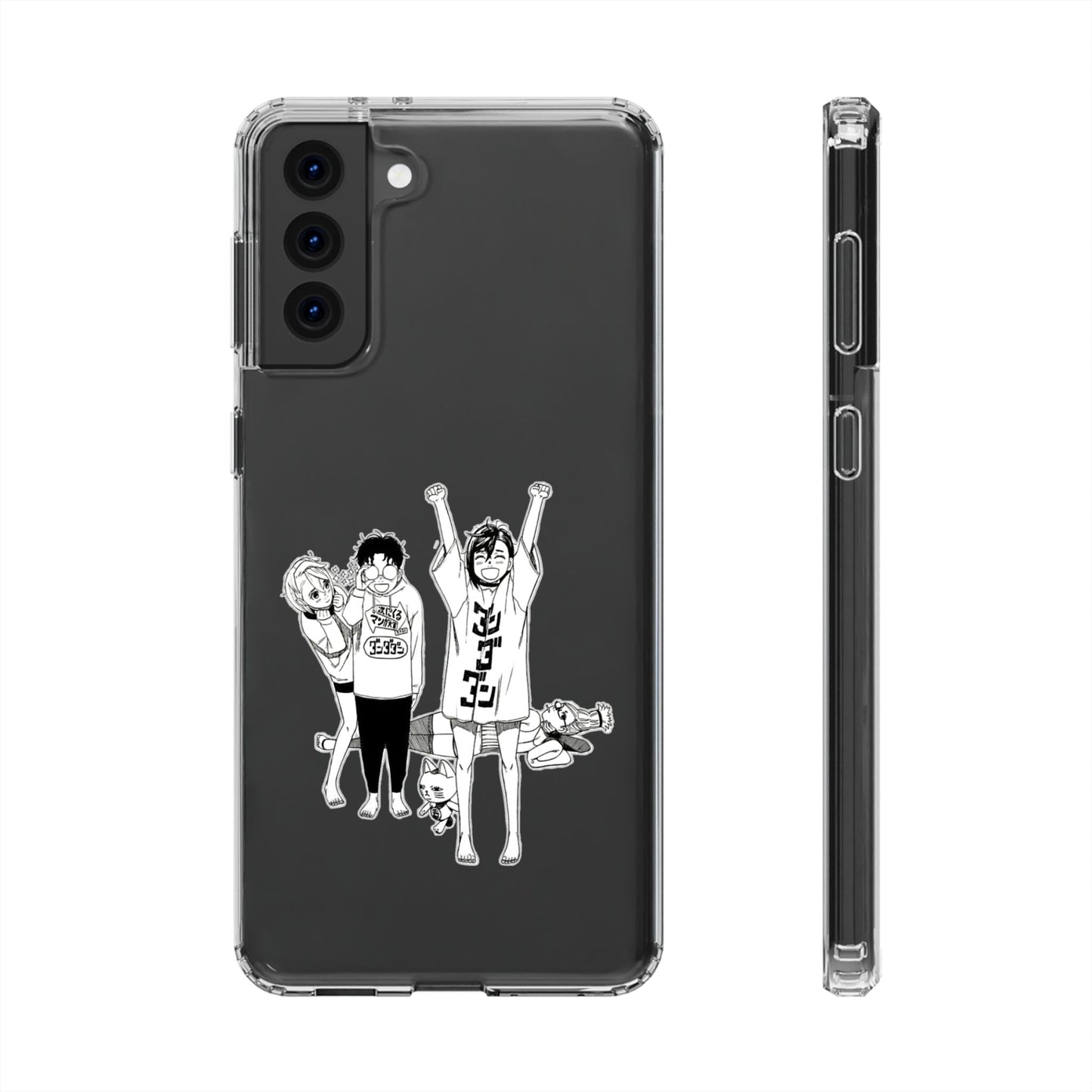 Dandadan Anime Manga Clear phone case | Gift phone case Iphone Samsung Galaxy (Copy)